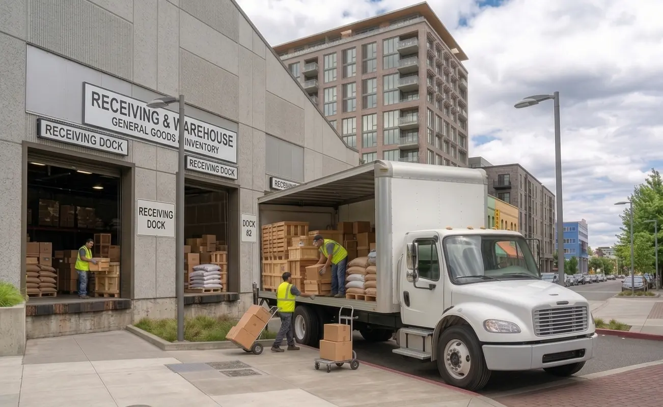 Commercial Freight Truck 4
